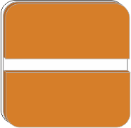 Pomarańczowy/biały