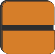 Pomarańczowy/czarny