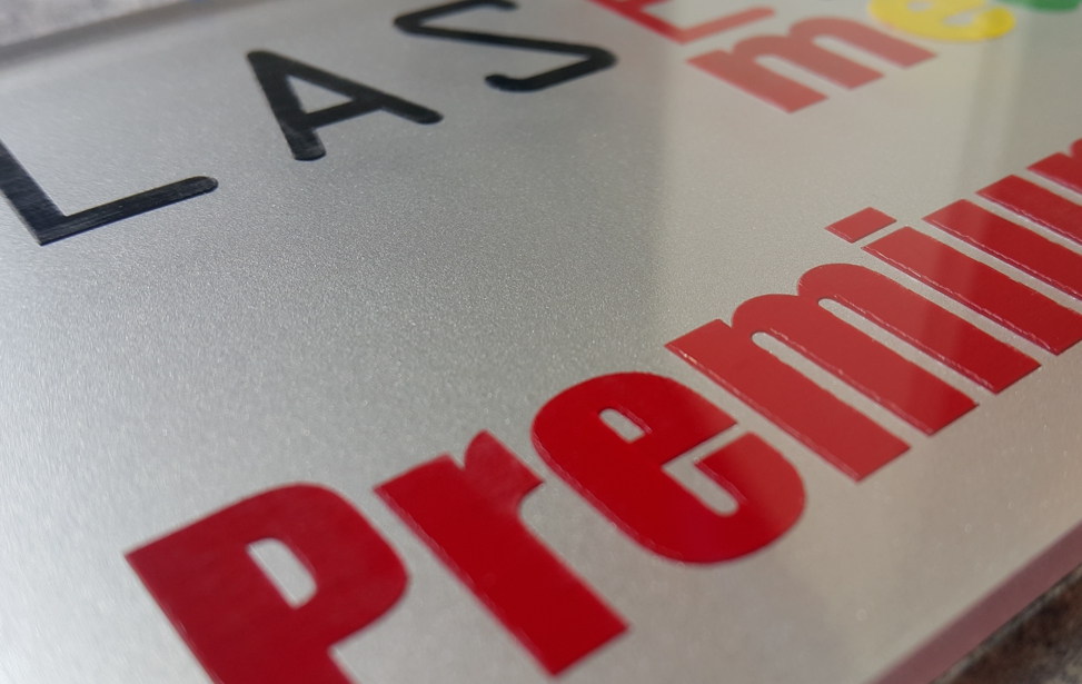 LaserReverse - materiał grawerski