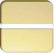 Złoty/transparentny