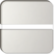 Srebrny/transparentny