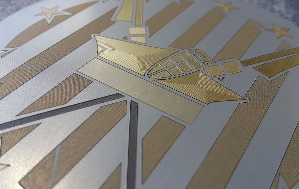 Laserables Metallic - przykład zastosowania